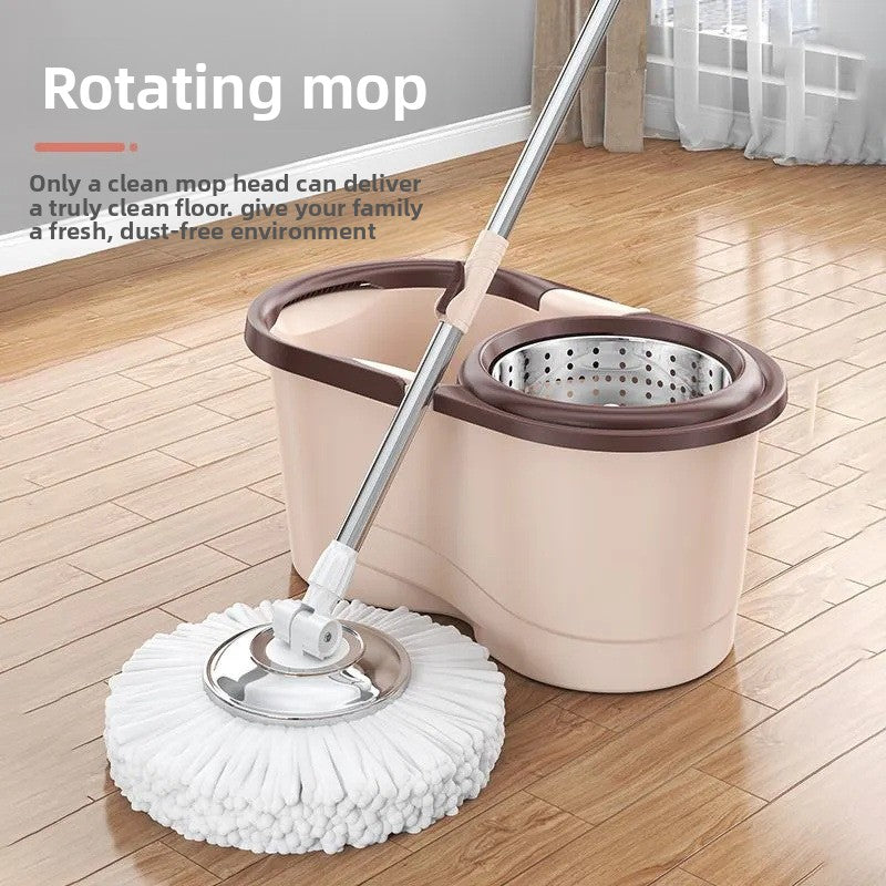 Rotary Mop Bucket with Self Wringing and Handle
Cubo de fregona giratoria con autoescurridor y mango