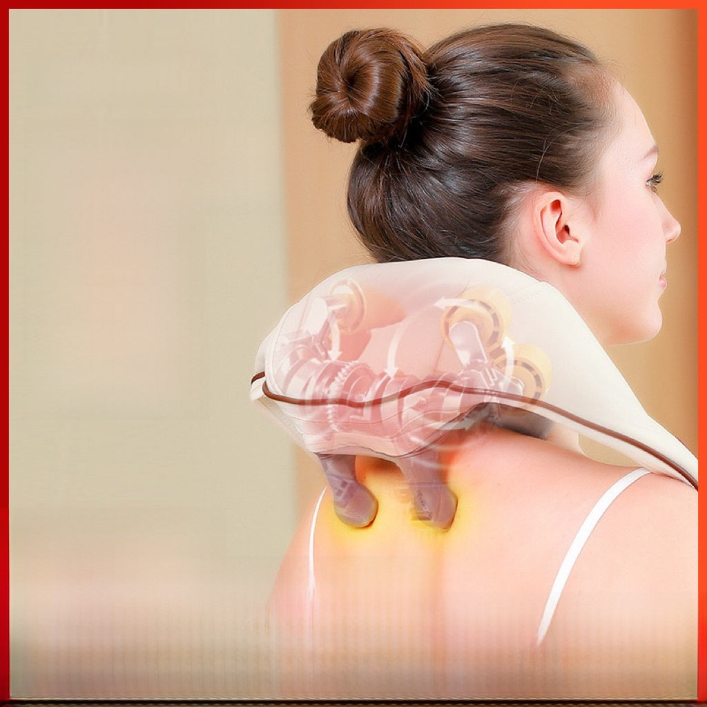 Adjustable Neck and Shoulder Massager with USB Power
Masajeador ajustable de cuello y hombros con alimentacion USB