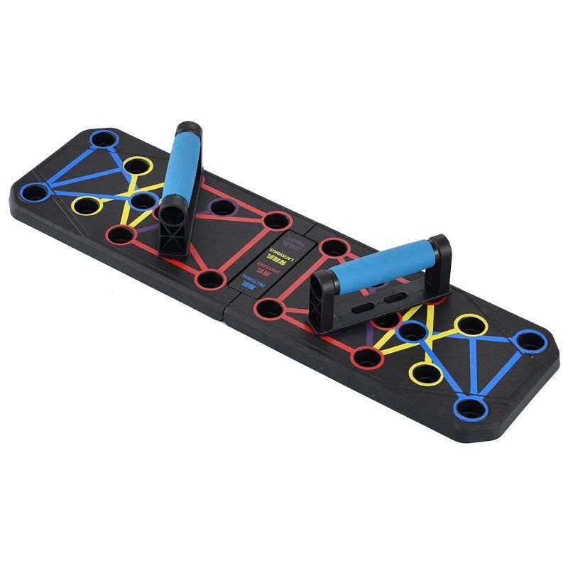 Multifunctional Foldable Push-Up Board for Home Exercise
Tabla de flexiones plegable multifuncional para ejercicio en casa
