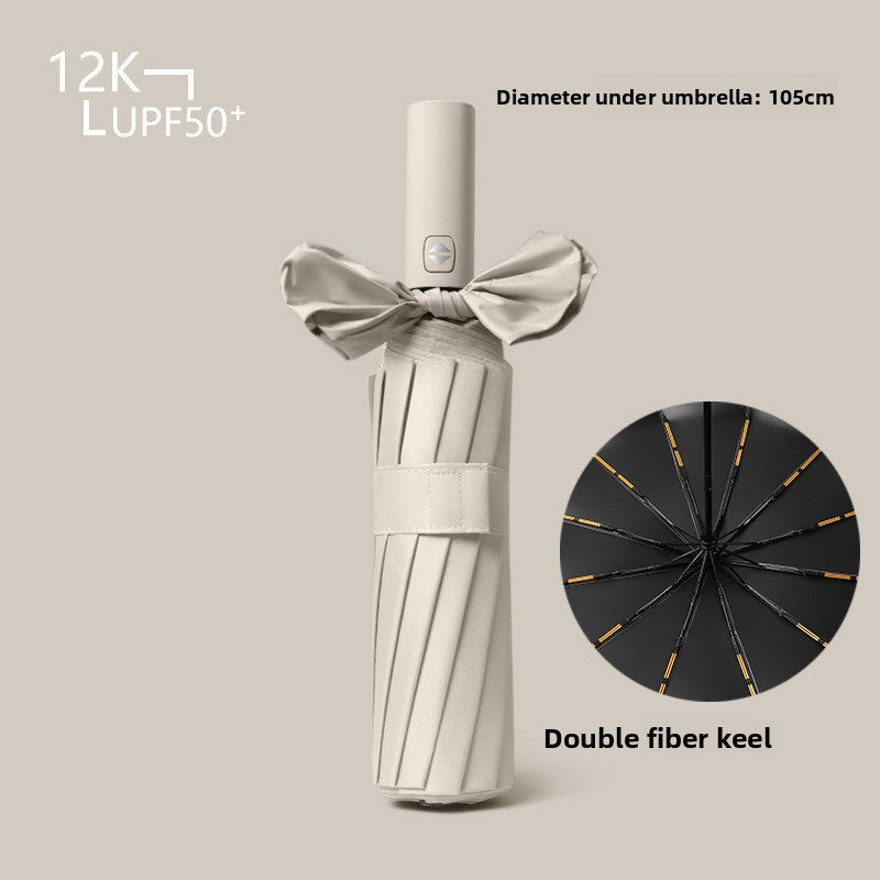 Automatic Folding Umbrella for Sun and Rain Protection
Paraguas plegable automatico para  proteccion contra el sol y la lluvia