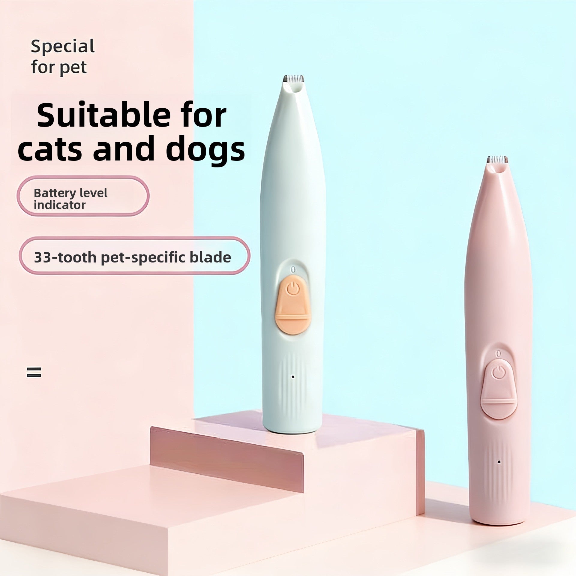 Electric Pet Paw Hair Trimmer
Recortadora electrica de pelo de pata para mascotas