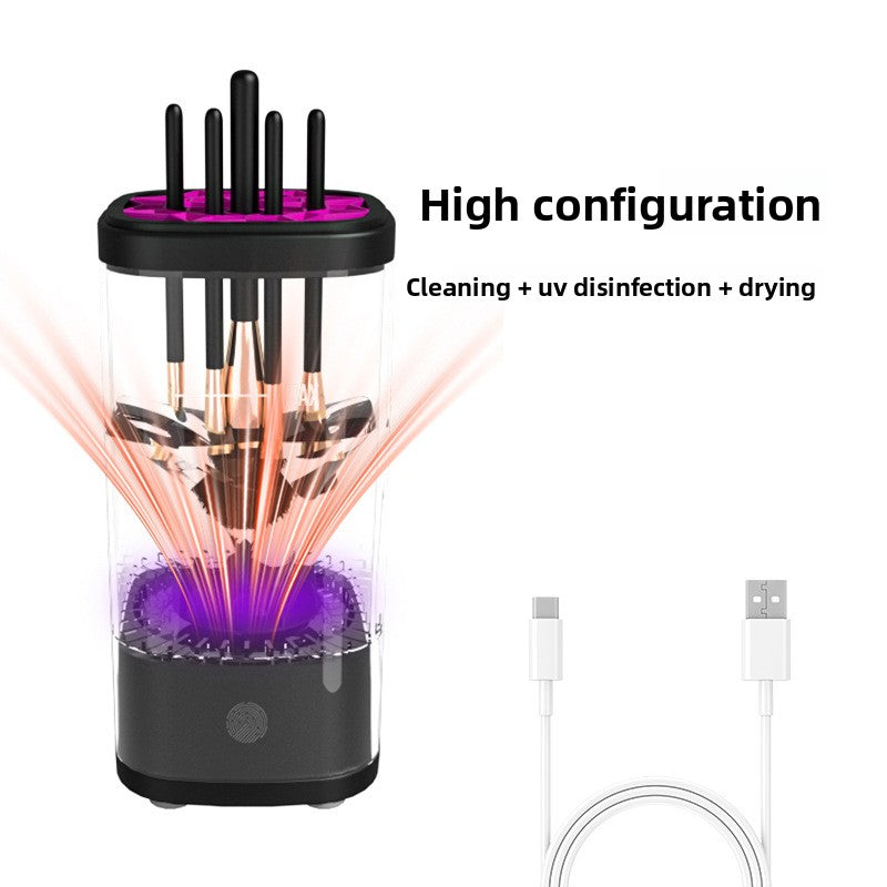 Rechargeable Makeup Brush Cleaner with UV Sterilization
Limpiador de brochas de maquillaje recargable con esterilizaci�n UV.