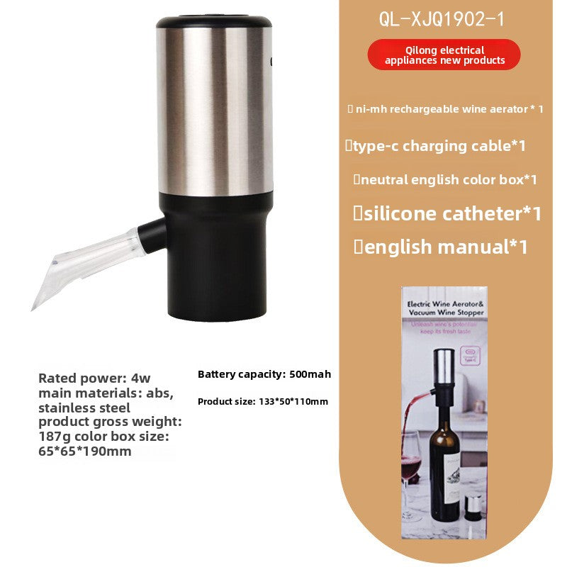Electric Wine Decanter
destapador de vino electrico