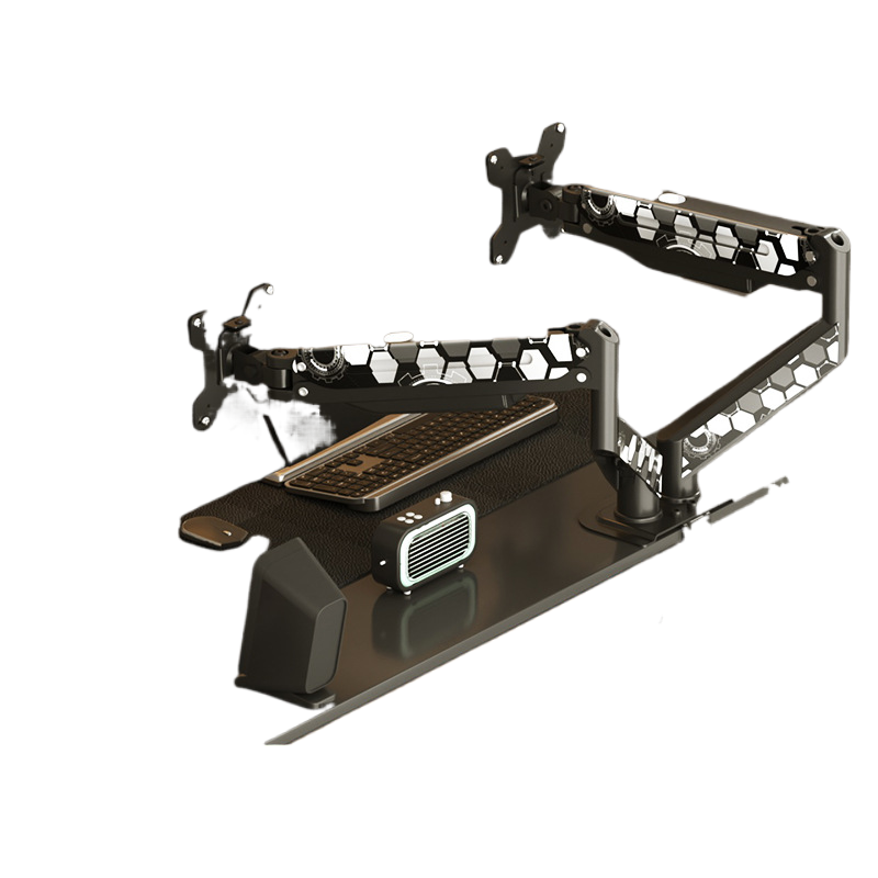Adjustable Dual Monitor Stand
Soporte ajustable para dos monitores