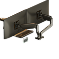 Adjustable Dual Monitor Stand
Soporte ajustable para dos monitores