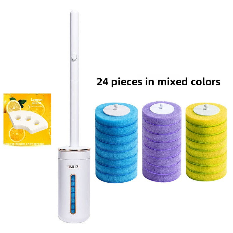 Disposable toilet brush
Cepillo de inidoro desechable