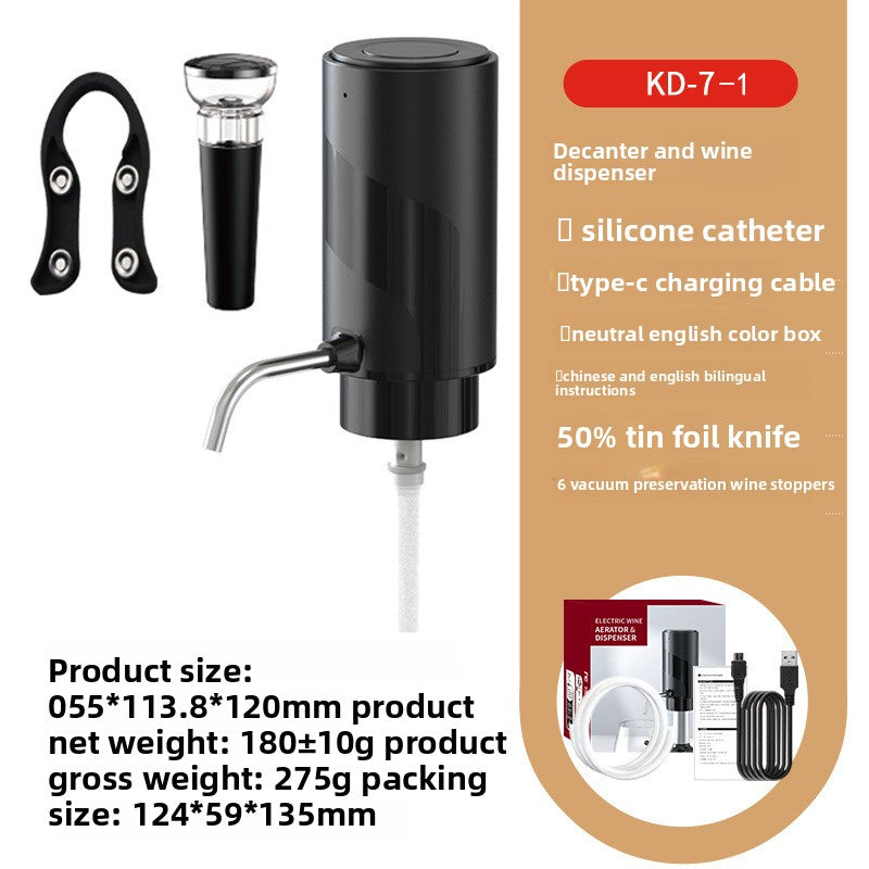 Electric Wine Decanter
destapador de vino electrico