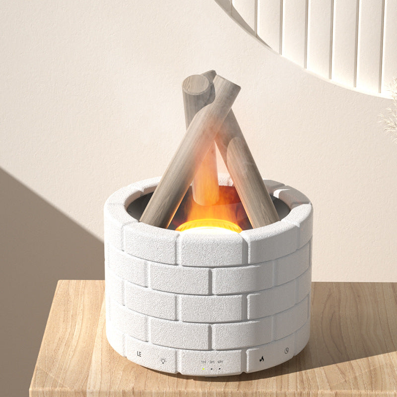 Ultrasonic Flame Aromatherapy Humidifier
Humidificador ultras�nico de aromaterapia con llama