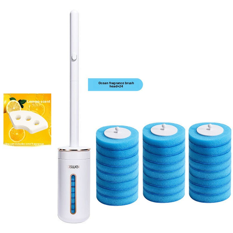 Disposable toilet brush
Cepillo de inidoro desechable