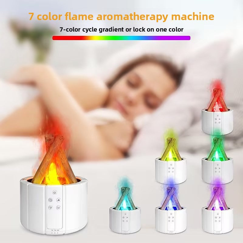 Ultrasonic Flame Aromatherapy Humidifier
Humidificador ultras�nico de aromaterapia con llama
