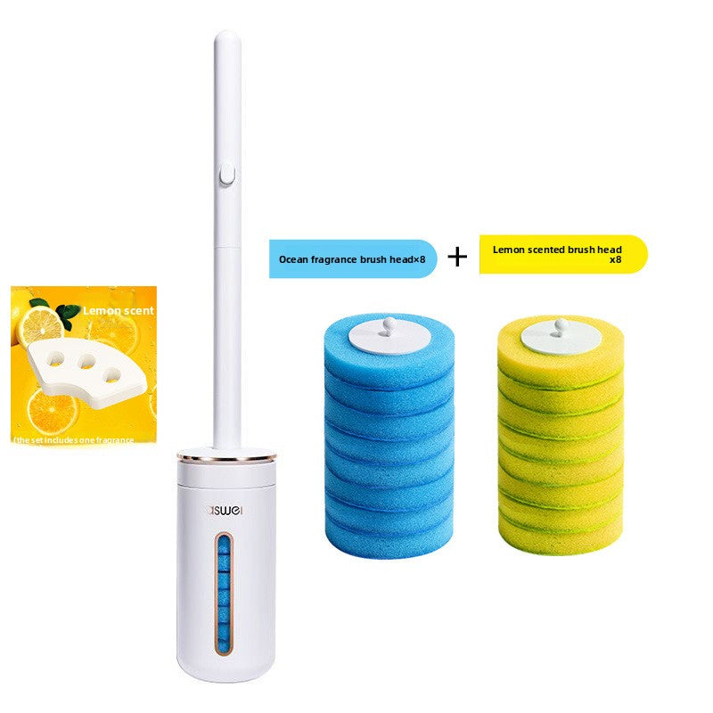 Disposable toilet brush
Cepillo de inidoro desechable
