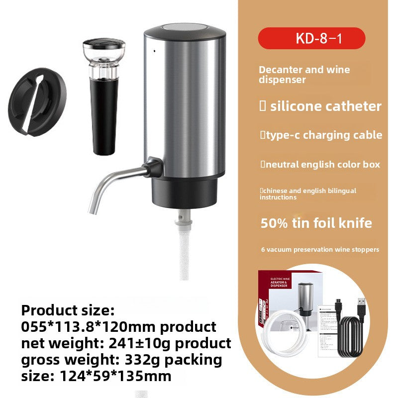 Electric Wine Decanter
destapador de vino electrico