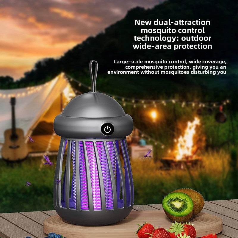 Smart Electric Mosquito Killer Lamp Rechargeable Indoor Outdoor
L�mpara antimosquitos el�ctrica inteligente recargable para interiores y exteriores