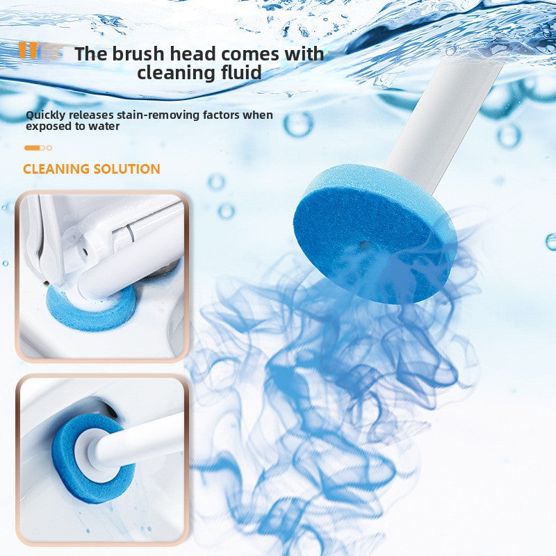 Disposable toilet brush
Cepillo de inidoro desechable