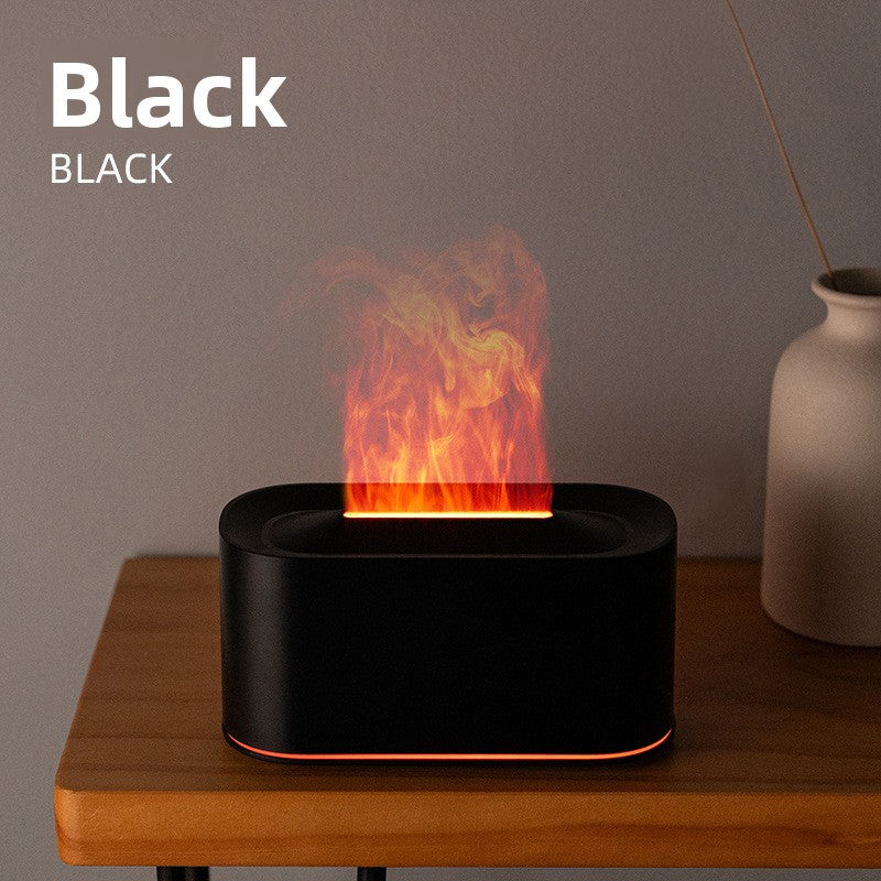 Fireplace Flame Aroma Diffuser with Remote Control and Humidifier
Difusor de aromas con forma de llama de chimenea, con control remoto y humidificador.