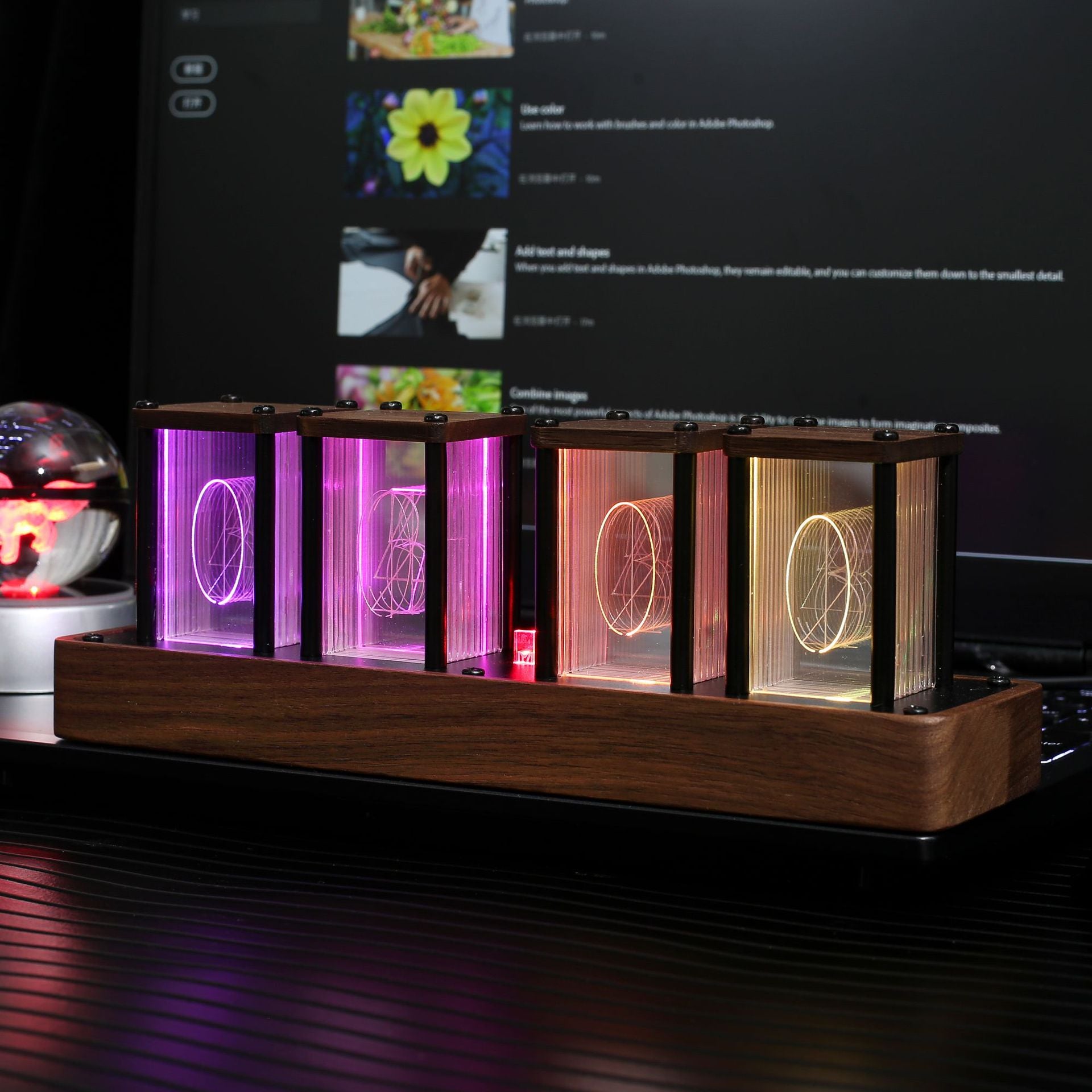 LED alarm clock
reloj despertador LED