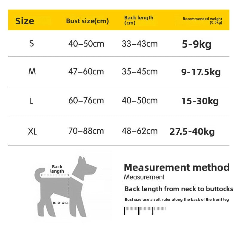 Pet Life Vest
Chaleco salvavidas para mascotas