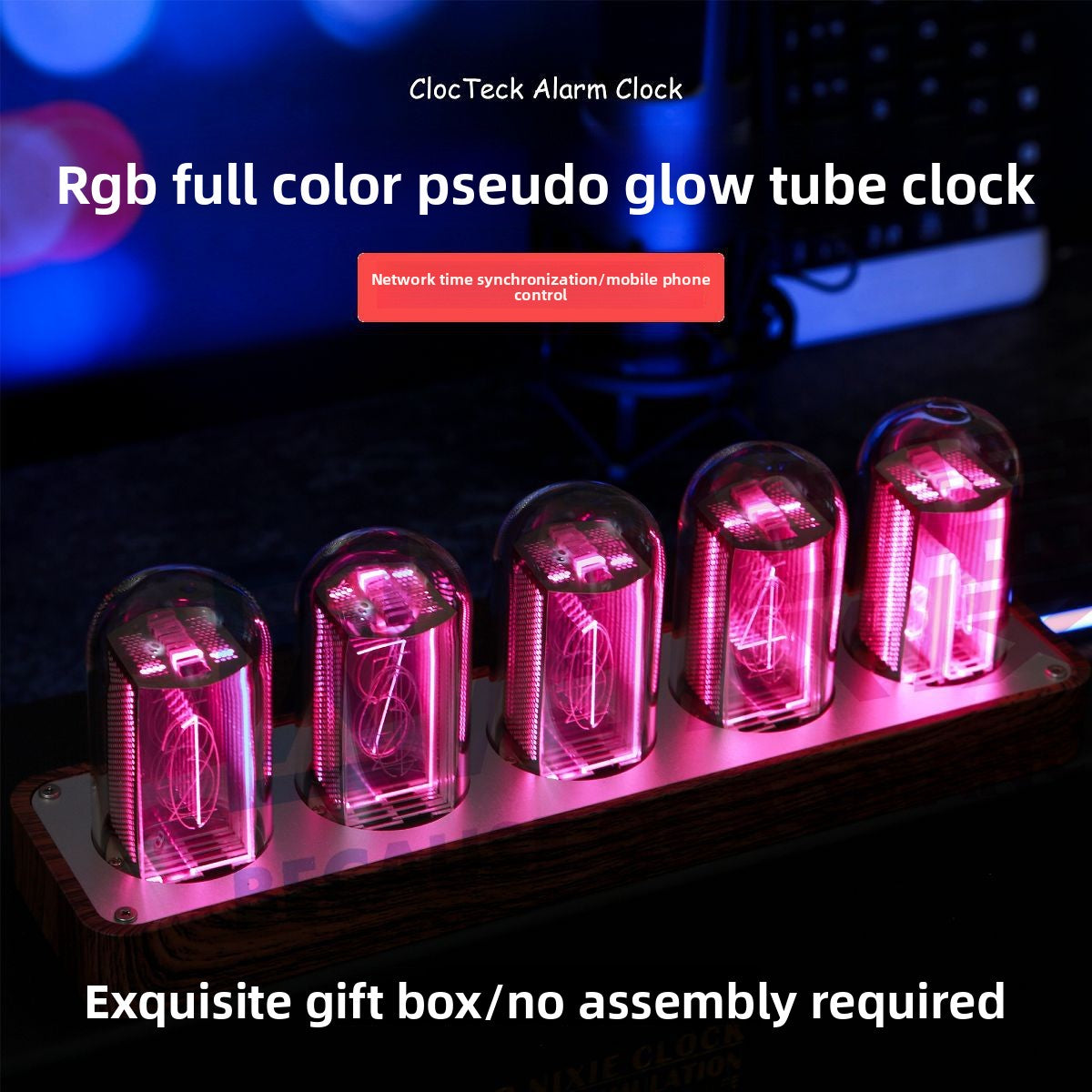 LED alarm clock
reloj despertador LED