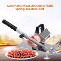 Thickened stainless steel meat slicer
Cortadora de carne de acero inoxidable reforzado