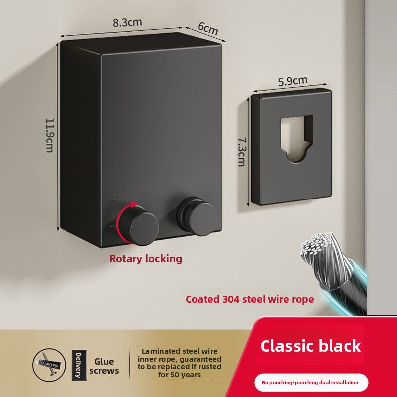 Invisible Clothesline steel wire
Cable de acero para tendedero invisible