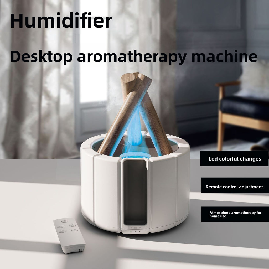 Ultrasonic Flame Aromatherapy Humidifier
Humidificador ultras�nico de aromaterapia con llama