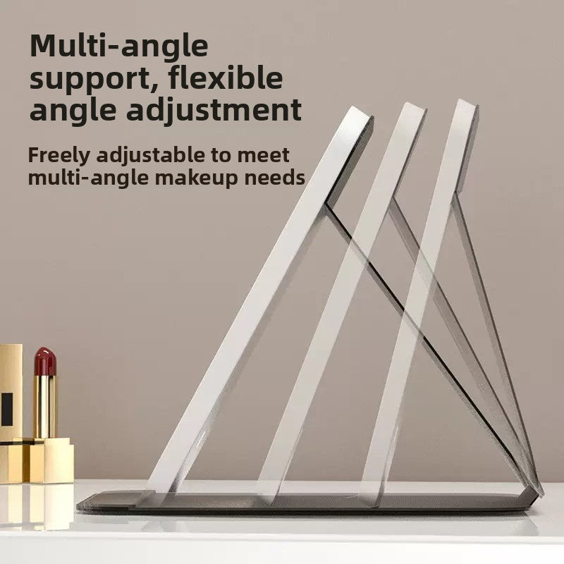 Folding LED Makeup Mirror with Adjustable Light
Espejo de maquillaje LED plegable con luz ajustable