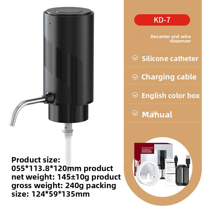 Electric Wine Decanter
destapador de vino electrico