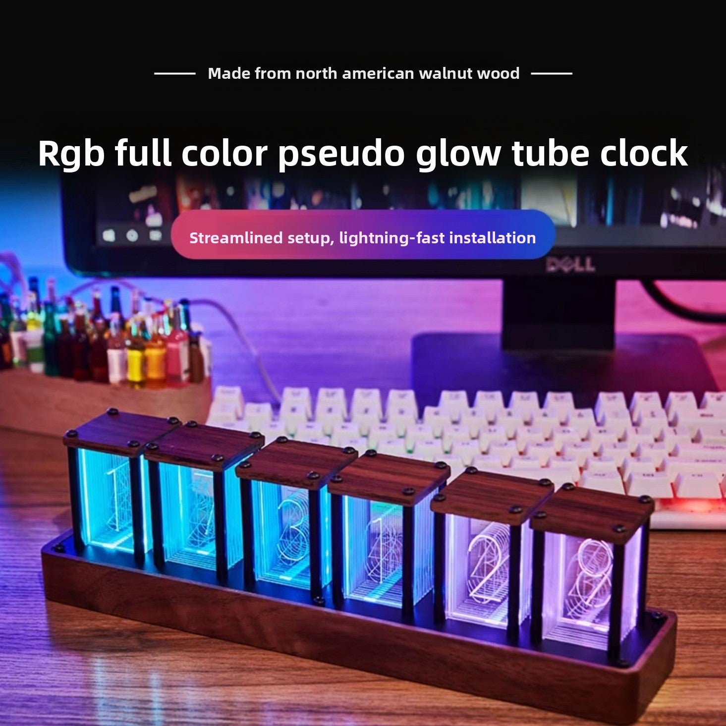 LED alarm clock
reloj despertador LED