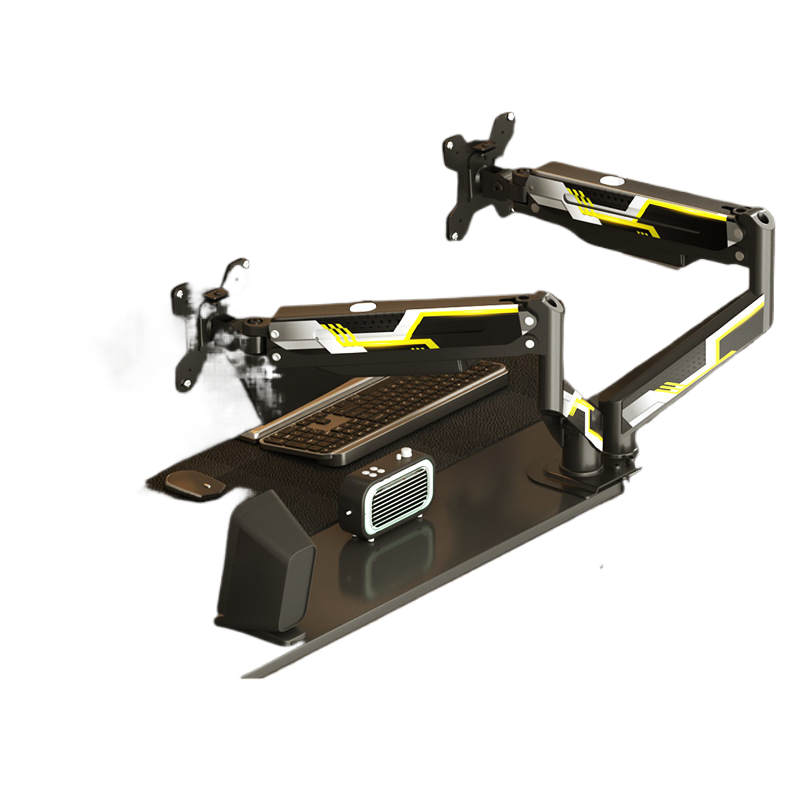 Adjustable Dual Monitor Stand
Soporte ajustable para dos monitores