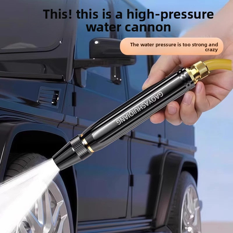 High Pressure Water Spray Gun with Hose Connector
Pistola de pulverizacion de agua de alta presion con conector de manguera