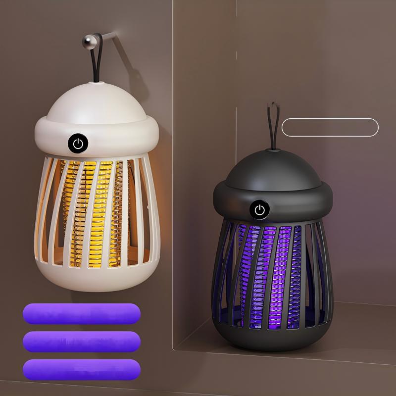 Smart Electric Mosquito Killer Lamp Rechargeable Indoor Outdoor
L�mpara antimosquitos el�ctrica inteligente recargable para interiores y exteriores