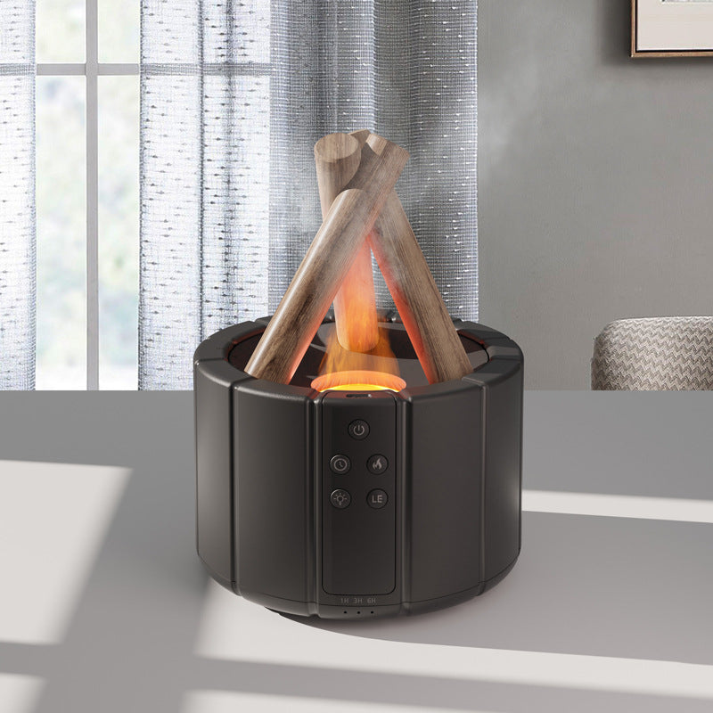 Ultrasonic Flame Aromatherapy Humidifier
Humidificador ultras�nico de aromaterapia con llama