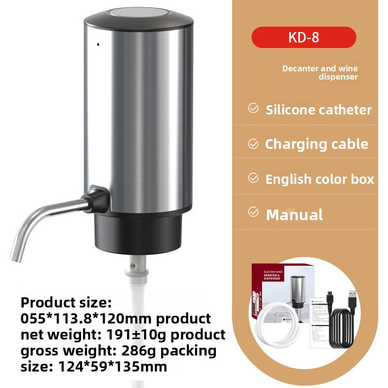 Electric Wine Decanter
destapador de vino electrico