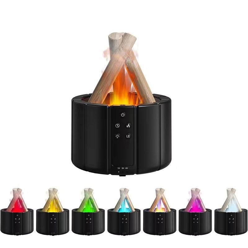 Ultrasonic Flame Aromatherapy Humidifier
Humidificador ultras�nico de aromaterapia con llama