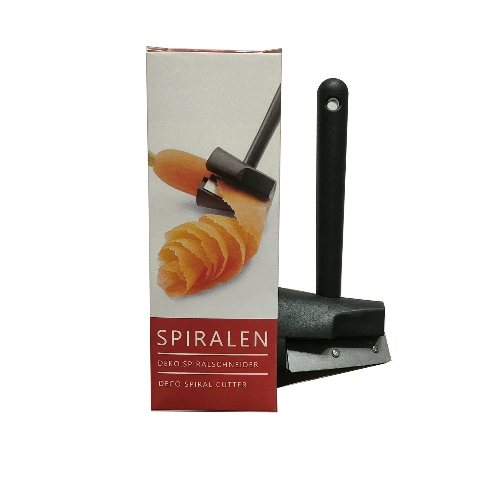 Spiral Vegetable Fruit Slicer Stainless Steel Manual Cutter
Cortadora de frutas de verduras en espiral, cortadora manual de acero inoxidable