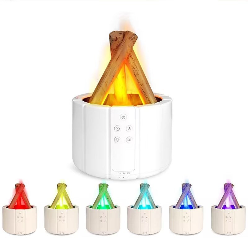 Ultrasonic Flame Aromatherapy Humidifier
Humidificador ultras�nico de aromaterapia con llama