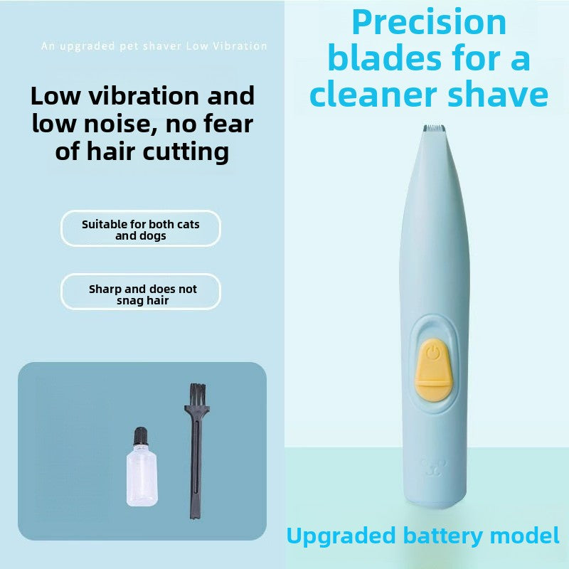Electric Pet Paw Hair Trimmer
Recortadora electrica de pelo de pata para mascotas