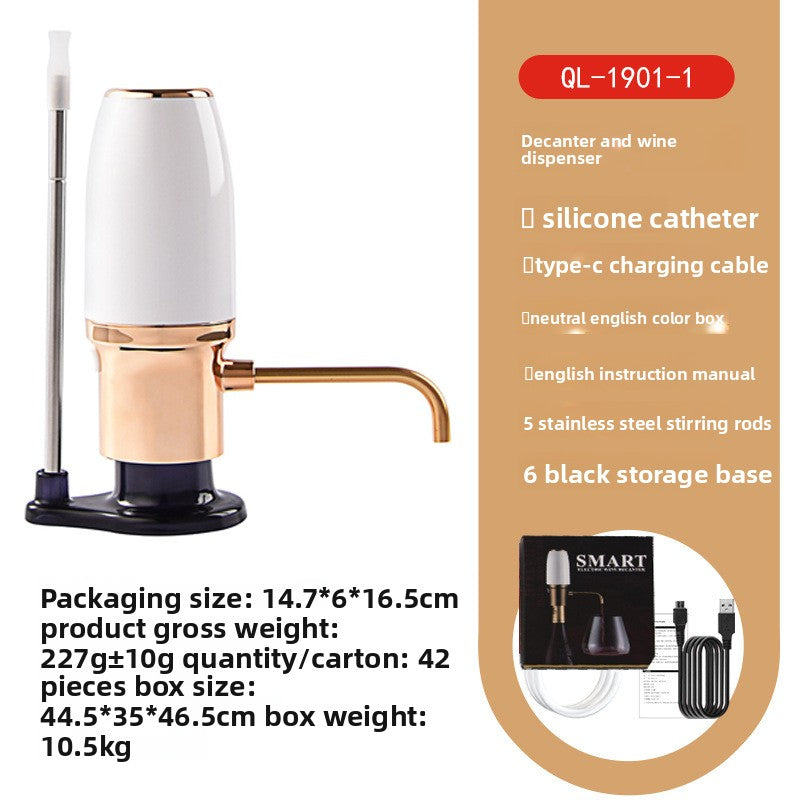 Electric Wine Decanter
destapador de vino electrico