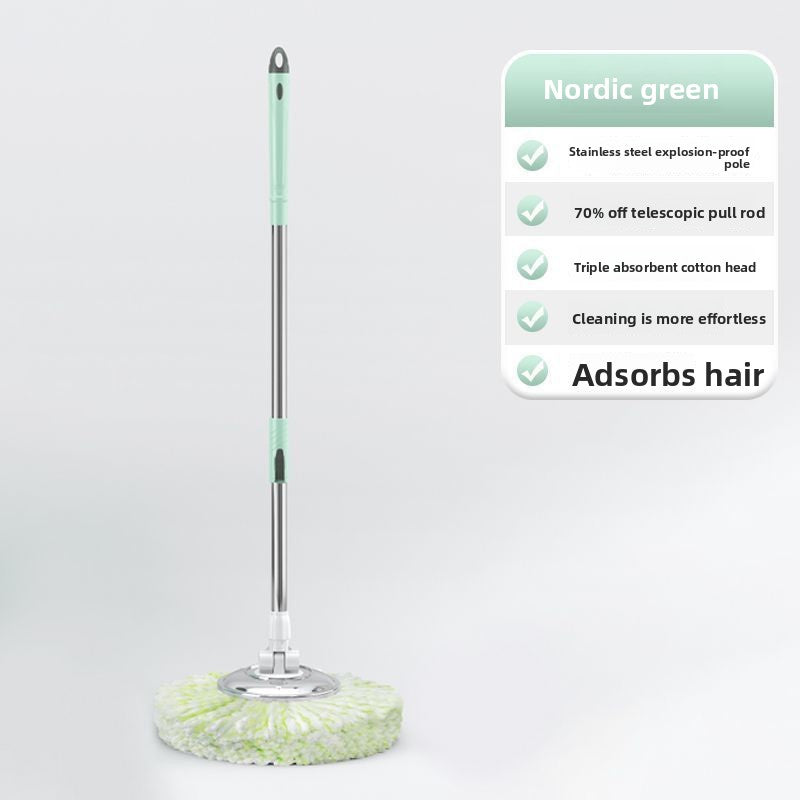 Rotary Mop Bucket with Self Wringing and Handle
Cubo de fregona giratoria con autoescurridor y mango